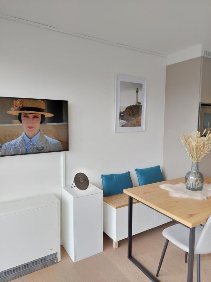 Studio 3 Bredene Met Strandcabine Kültér fotó